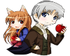 Lawrence and Holo Chibis